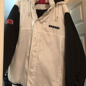 Raiders mens winter jacket